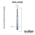 Milling Burs for DGshape Roland, Zirconia DC