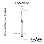Milling Burs for DGshape Roland, Zirconia DC