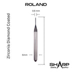 Milling Burs for DGshape Roland, Zirconia DC