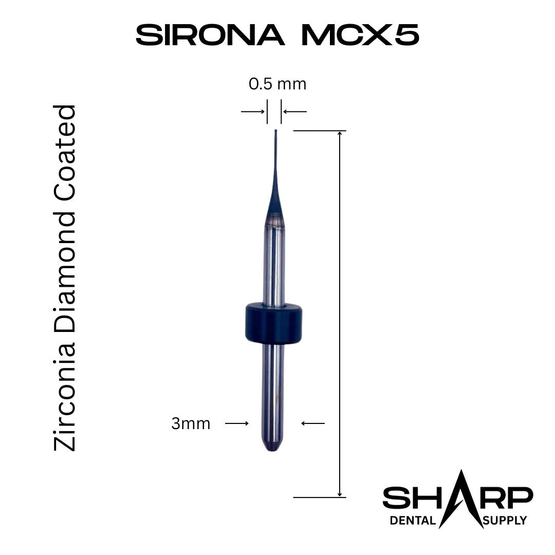 Milling Bur for Sirona MCX5 Zirconia DC