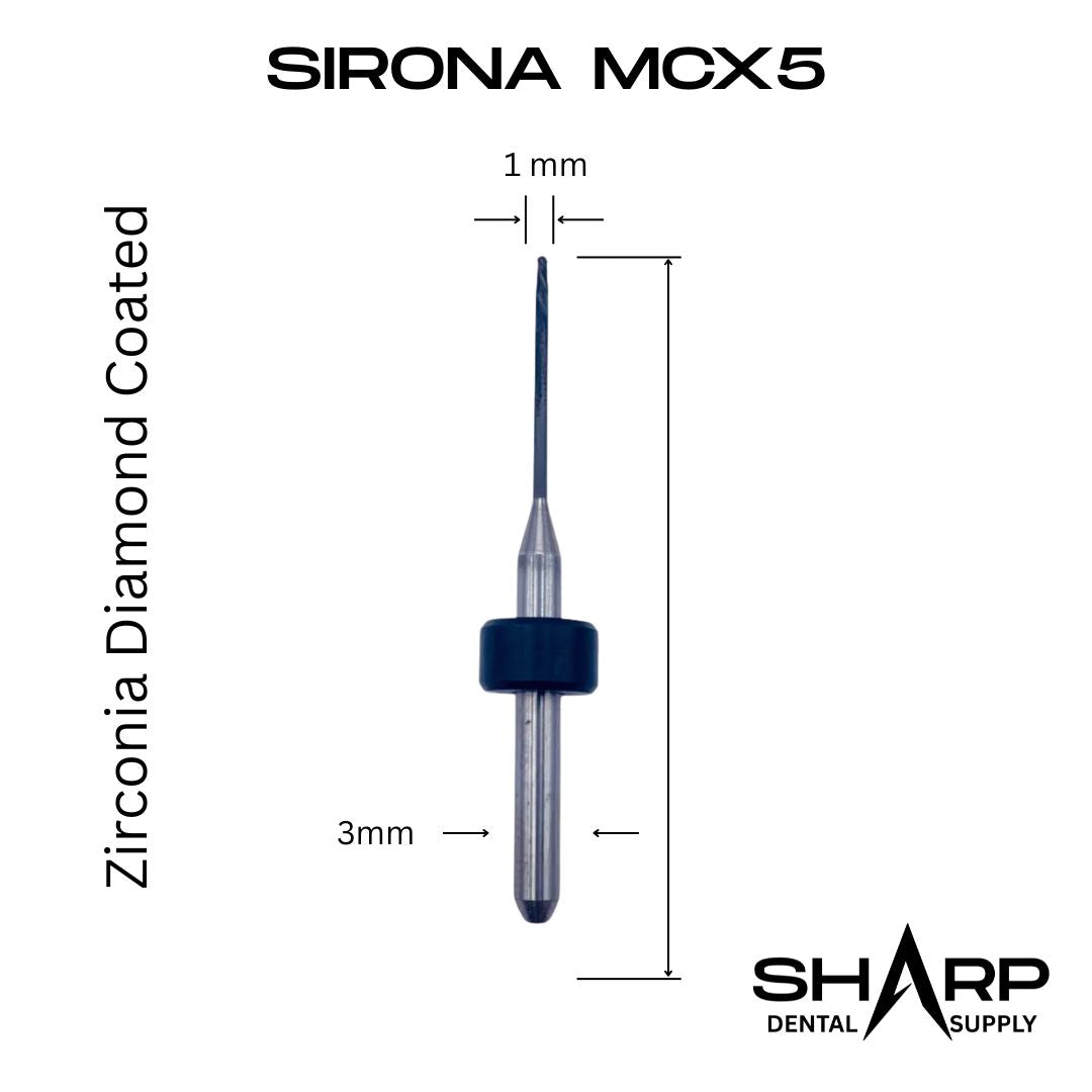 Milling Bur for Sirona MCX5 Zirconia DC