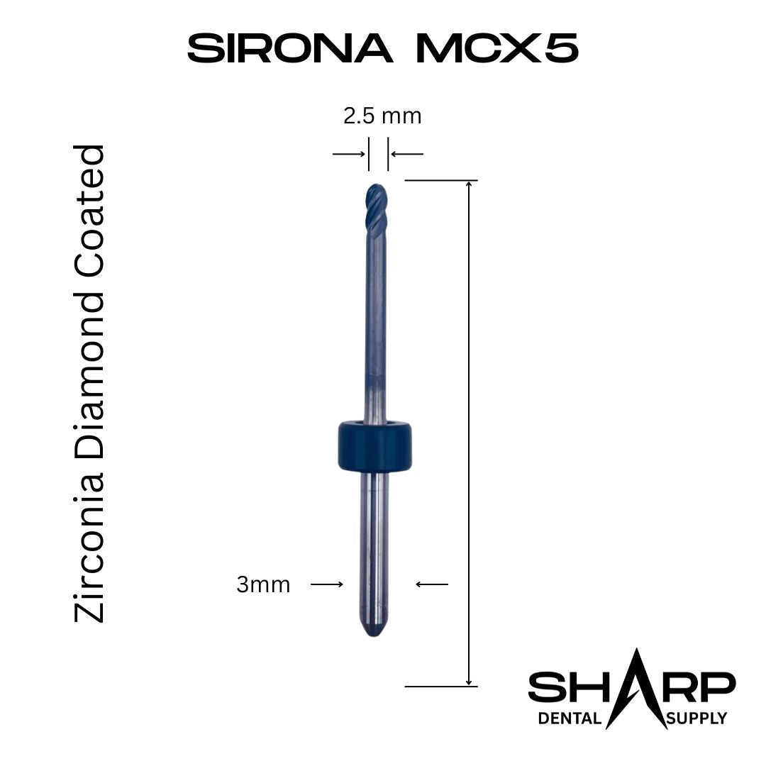 Milling Bur for Sirona MCX5 Zirconia DC