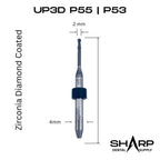 Milling Burs for the UP3D P55, P53 mills