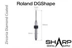 Milling Burs for DGshape Roland, Zirconia DC